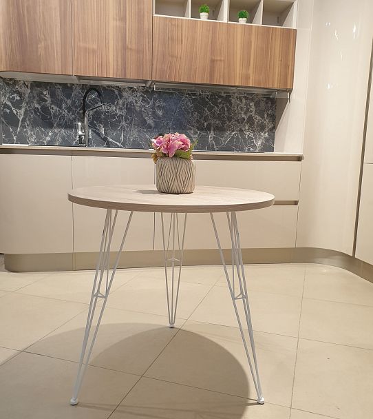 Столешница Sheffilton SHT-TT 80 ЛДСП дуб беленый - Вид 6