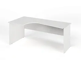 ЛАЙТ / LIGHT RLG005-18x11L Угловой стол 180x110x75 Белый - Фото предпросмотра