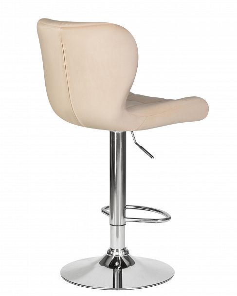 Стул барный DOBRIN BARNY (бежевый велюр (MJ9-10)) - Вид 4