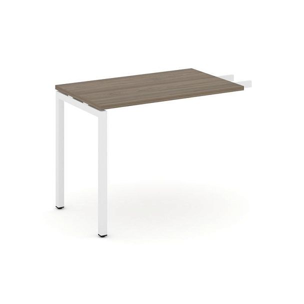 Стайл Проджект Брифинг-приставка SN-4P.BR-003 Вяз Благородный/Металл Белый 980*600*750 - Вид 1