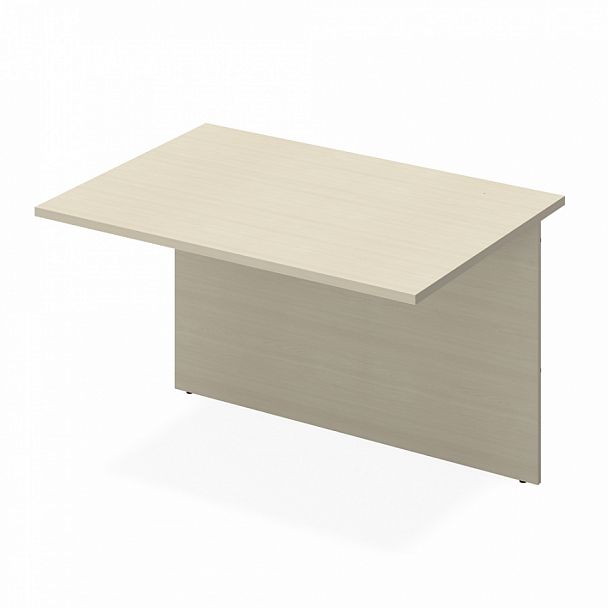 Модуль стойки-ресепшн прямой низкий "Имидж" ПК-ИМД-СКР120Х85/Н-В2-99 клен - Вид 1