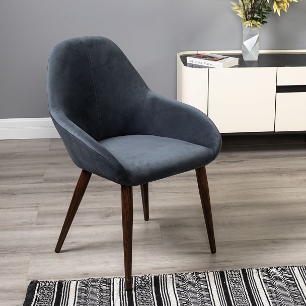 Кресло Kent Diag grey/т.орех - Вид 9