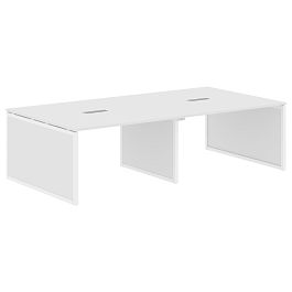 Конференц стол XQPSCT 2714 Белый/Белый 2720х1406х750 XTEN-QP - Фото предпросмотра