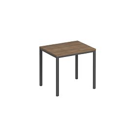 Стол письменный на металлокаркасе МП2 Комфорт МП2 К.А2 160 ШТ дуб шамони тёмный / антрацит - Фото предпросмотра