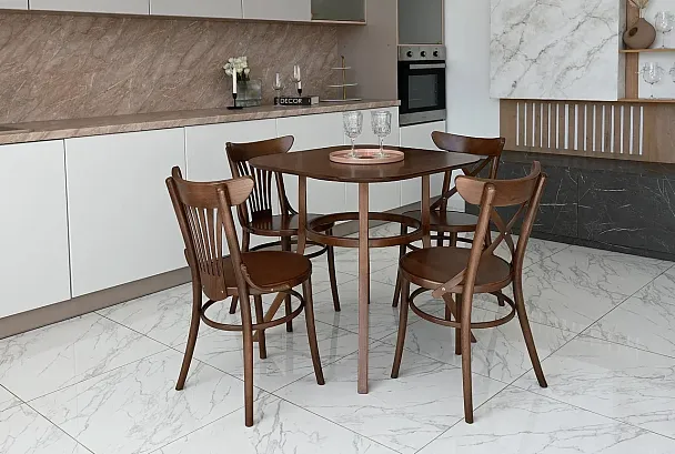 Венский стул Уран, светлый орех - Вид 10