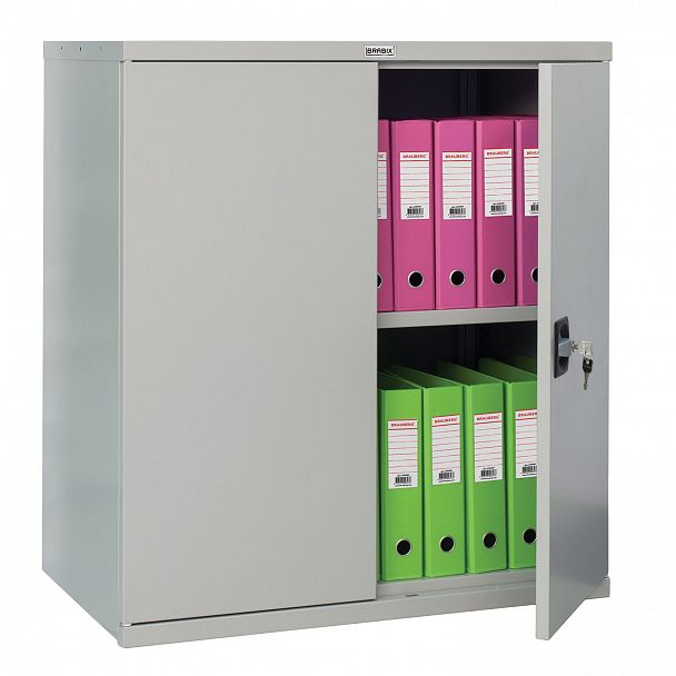 Шкаф металлический (антресоль) BRABIX "MK 08/46", 830х915х460 мм, 24 кг, 1 полка, разборный, 291137, S204BR080102 - Вид 8