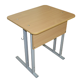 Стол ученический Эрудит, 1-местный, регулируемый, гр.4-6 - Фото предпросмотра