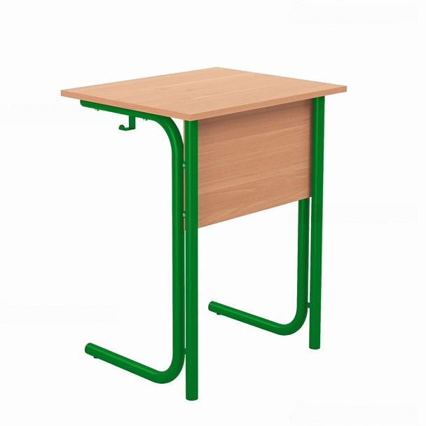 Стол ученический 101В, 1-местный на круглой трубе (м/к Красный, Синий, Зеленый), гр.6 - Вид 6
