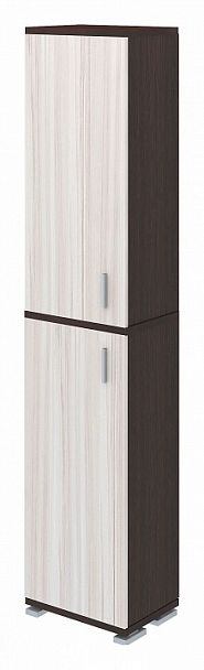 Шкаф книжный Домино ПУ-20-3 Венге/Карамель - Вид 1