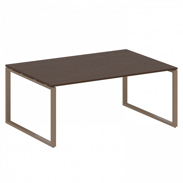 Стол для переговоров "Metal System" БО.ПРГ-1.5 венге/мокко - Вид 1
