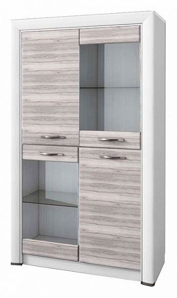 Шкаф-витрина Olivia 2V2D - Вид 4