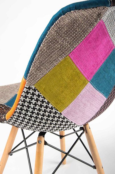 Стул Лестер джинс / накидка джинс / ножки бук - Вид 6