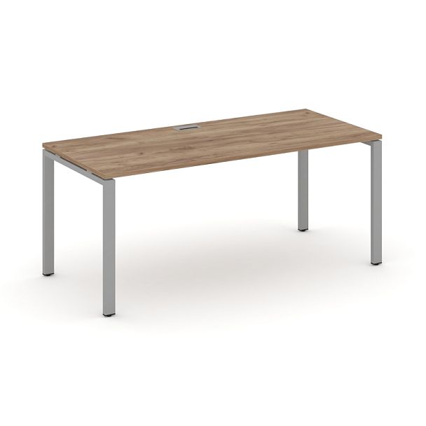 Style Project Direct Direct Стол письменный SN-6P.SR-013.M Дуб Табак/Металл Серый 1380*700*750 - Вид 1