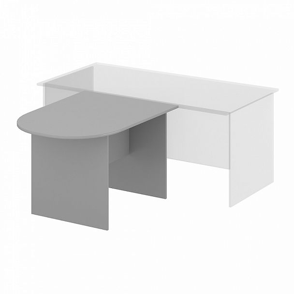 Брифинг приставка "Система-M" ПК-ССМ-ПР120х89/2П/Д-В1-19 серый - Вид 1