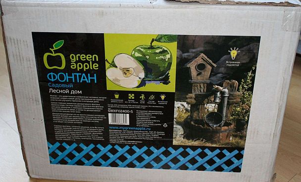 Фонтан напольный (73.5 см) Лесной дом GWXF02400-S Б0008226 - Вид 4