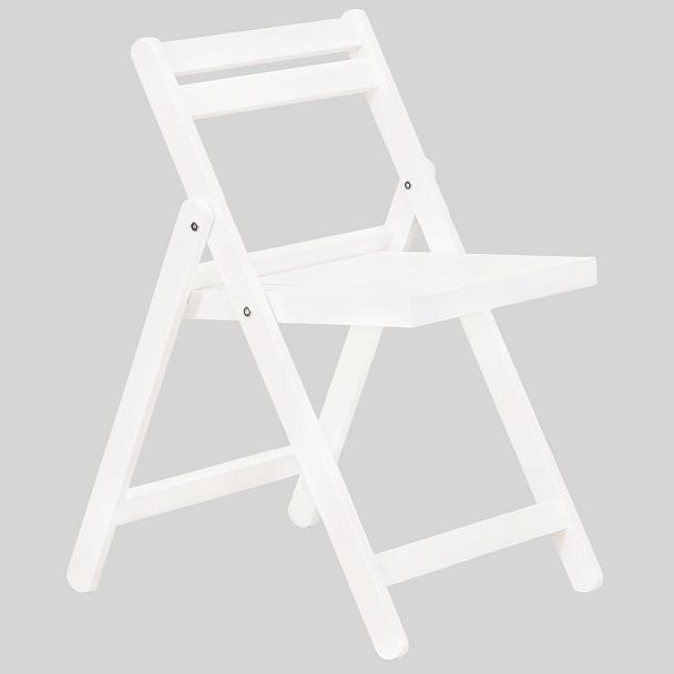 Стул складной Снег (Лак) - Вид 1