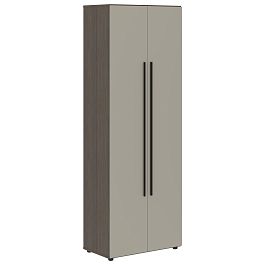 Шкаф высокий широкий VHCS 80.1 Аметист/Дуб Сильвер 800х430х2253 VELION - Фото предпросмотра