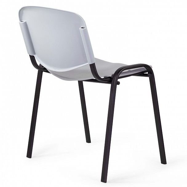 Стул STAFF "Iso Plast CF-009", черный каркас, пластик серый, 532570 - Вид 7