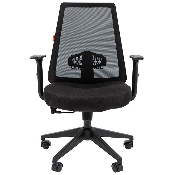Офисное кресло CHAIRMAN 535 LT, ткань/сетка, черный - Вид 3