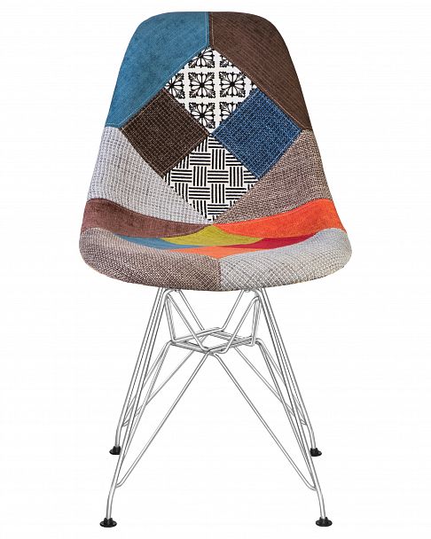 Стул обеденный DOBRIN DSR (ножки хром, цвет мозайка) - Вид 6