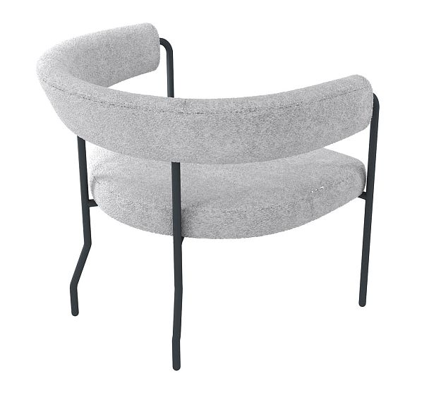 Кресло Sheffilton SHT-AMS120 светло-серый/антрацит - Вид 3