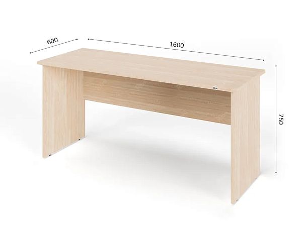 ЛАЙТ / LIGHT RLG001-16x6 Прямоугольный стол 160x60x75 Дуб Сонома - Вид 2