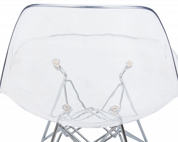 Стул обеденный DOBRIN DSR CASPER (ножки хром, цвет прозрачный) - Вид 8