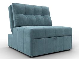 Кресло-кровать Лига-107 (80) Велюр бирюзовый - Фото предпросмотра
