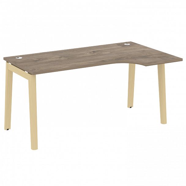 Стол эргономичный "Onix wood" OW.SA-1 тиквуд темный/дуб светлый - Вид 1