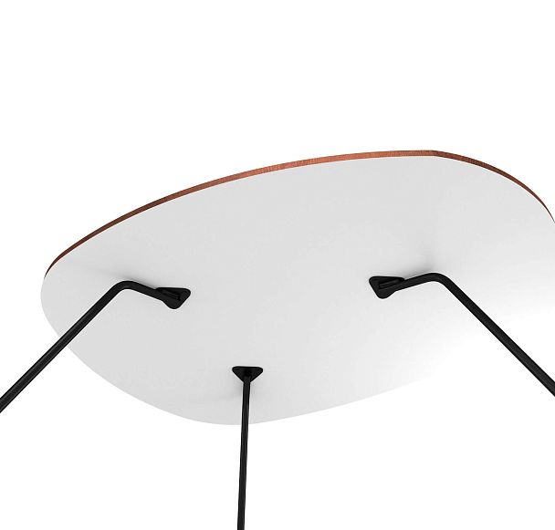 Столик журнальный Sheffilton SHT-CT52-3 кариф/черный муар - Вид 5