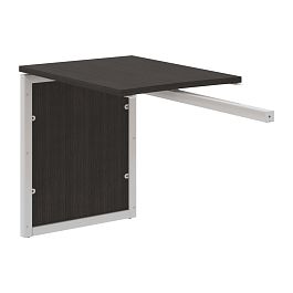 Брифинг приставка XQPR 889 Дуб Юкон Модерн/Алюминий 800х600х750 XTEN-QP - Фото предпросмотра