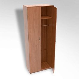 Шкаф платянной двухстворчатый 1124*580*1824 ЛДСП - Фото предпросмотра