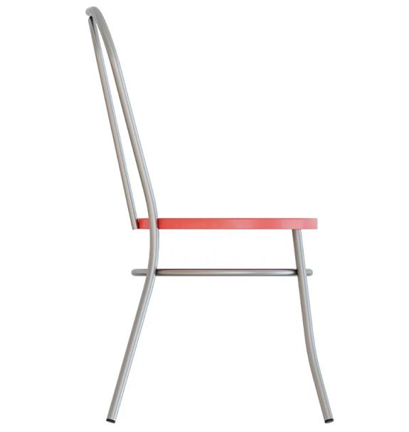 Стул Венский пластик с перфорацией стопируемый - Вид 3