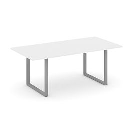 Style Project Direct Direct Стол переговорный SN-6O.SPRG-198.3 Белый/Металл Серый 1980*980*750 - Фото предпросмотра