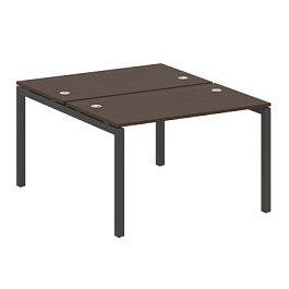 Metal System Quattro Р. ст. на П-образном м/к 50БП.РАС-СП-2.2 Венге/Антрацит металл 1200*1475*750 - Фото предпросмотра