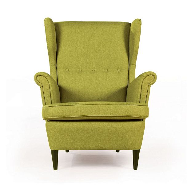 Кресло Redford, рогожка зеленый - Вид 4