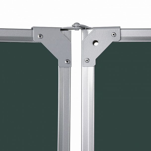 Доска для мела магнитная 3-х элементная 100х150/300 см, ДОПОЛНИТЕЛЬНАЯ ЛИНИЯ/КЛЕТКА, зеленая, BRAUBERG, 236972 - Вид 7