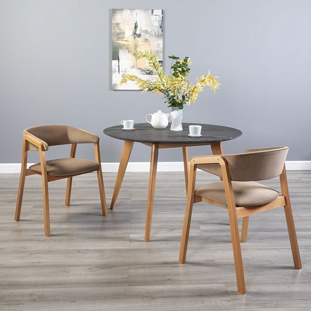 Кресло Dalia Soft Beige/Натур - Вид 9