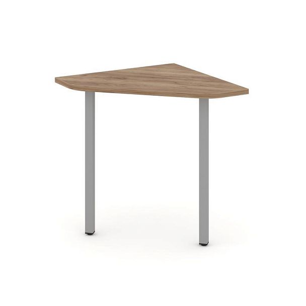 Стайл Проджект Угловой элемент стола SN-4.USP-011 Дуб Табак/Металл Серый 700*700*750 - Вид 1