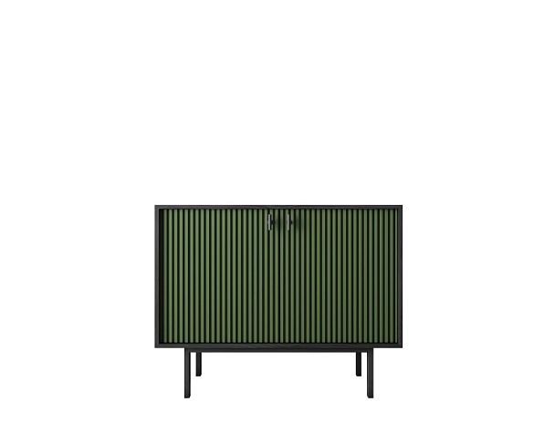 Комод с двумя дверками Emerson арт EM02/green/L - Вид 1