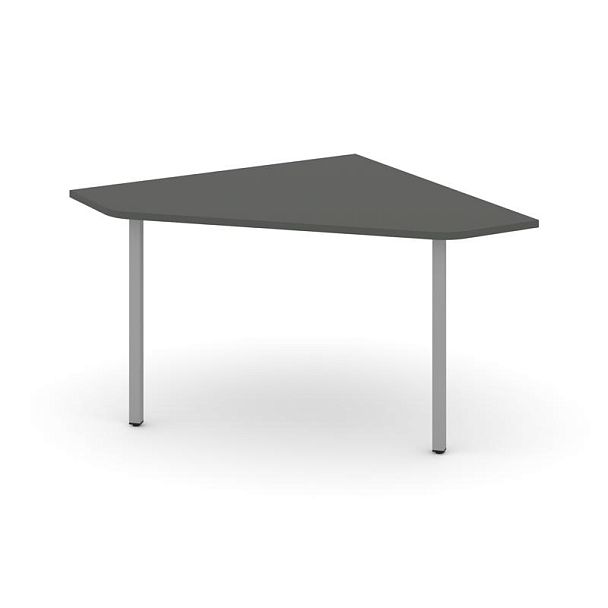 Стайл Проджект Угловой элемент перег. стола SN-4.UPRG-031 Антрацит/Металл Серый 1180*1180*750 - Вид 1