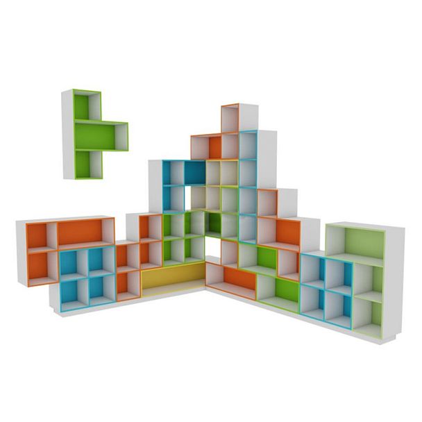 Модуль-полка БУКВА Z - ТЕТРИС - Вид 3