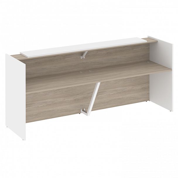Ресепшн "Onix" O.R-K-8 дуб аттик/белый - Вид 1