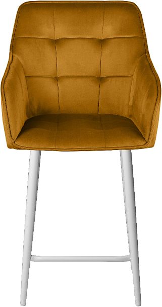 Комплект полубарных поворотных кресел Мони К, Confetti chai tea/белый, 4 шт. - Вид 3