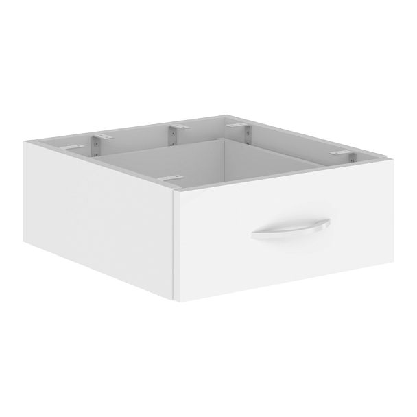 Тумба подвесная c 1-м ящиком СРС-1V.1 Белый 407х448х163 IMAGO PLUS - Вид 1