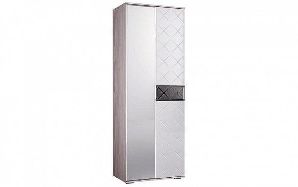 "Кимберли" ШК-27 ясень белый/белый глянец - Вид 1