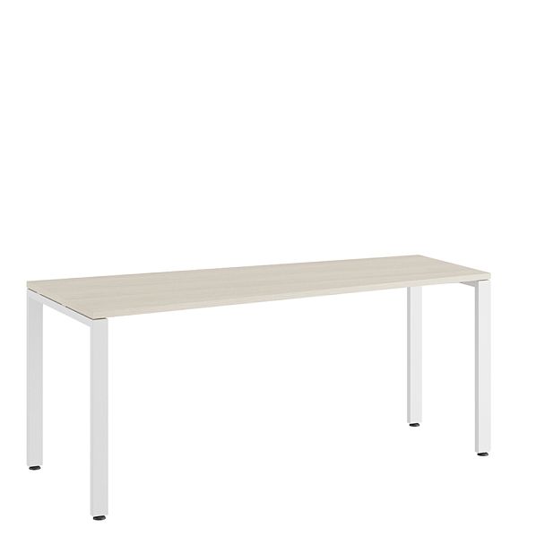 Стол трапеция левый Tess 180x80x75 дуб шамони светлый - Вид 1