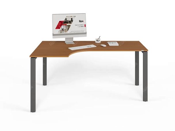 ЛАЙТ / LIGHT RLG016-14x9L Угловой стол 160x90x75 Вишня - Вид 3