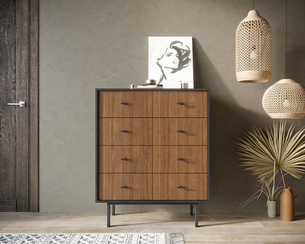 Комод на восемь ящиков Emerson арт EM20 - Вид 4