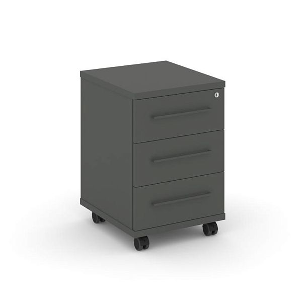 Rift Тумба мобильная усиленная RF.TM-002 Антрацит/Металл Антрацит 416*460*615 - Вид 1